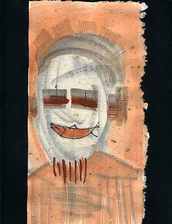 Mask XII: Salmon Man
