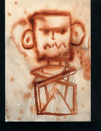 Mask II: Coliman Sitting like a box